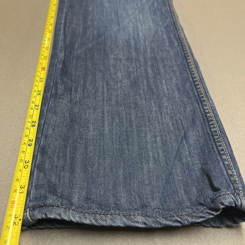 Wrangler Millard Jeans Mens 38 Blue Medium Wash Straight Leg Denim Zip FllyPants